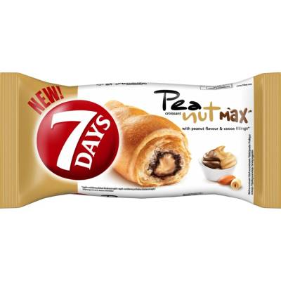 7 DAYS Croissant arašidový 80 g