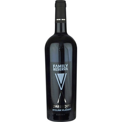 Vinařství Vajbar Ryzlink vlašský Family reserva jakostní 2015 13% 0,75 l (holá láhev)