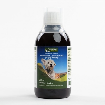 Precision MICROBES probiotika a postbiotika pro psy a kočky 300 ml