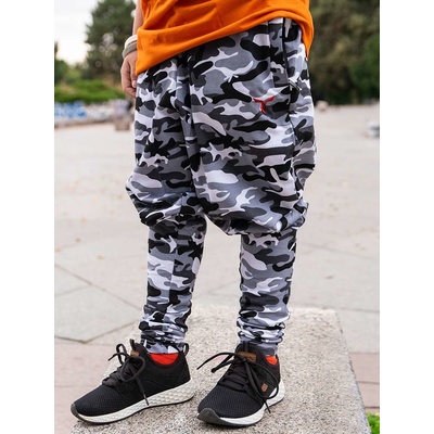 Zerker Parkourové tepláky maskáčové Urban Camo
