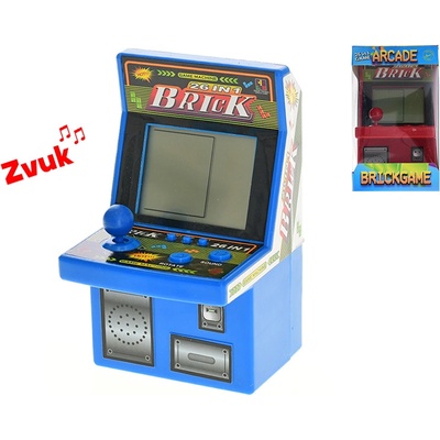 Mikro Trading Brickgame herní konzole 9x8,5x15cm na baterie