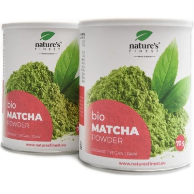 Nature's Finest Matcha Powder Bio 2 x 70 g