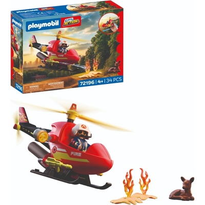 Playmobil 72196 Hasičský vrtulník