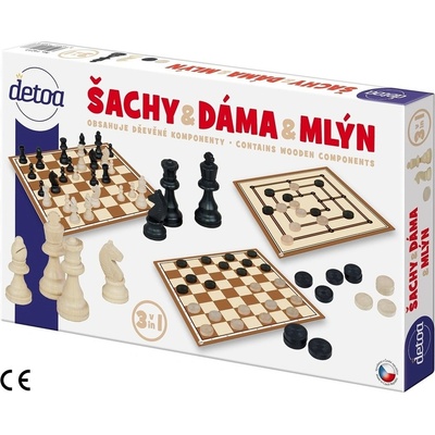 Šachy,Dáma,Mlýn