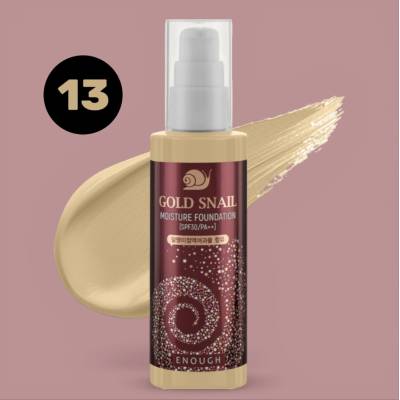 Enough Gold Snail Moisture Foundation SPF30 make-up 13 100 ml