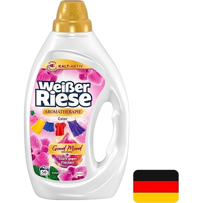 Weisser Riese Color prací gel Aromatherapie Floral Sensation Orchidej 50 PD 2,25 l