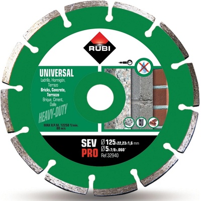 Rubi Diamantový kotúč 125 mm 32940