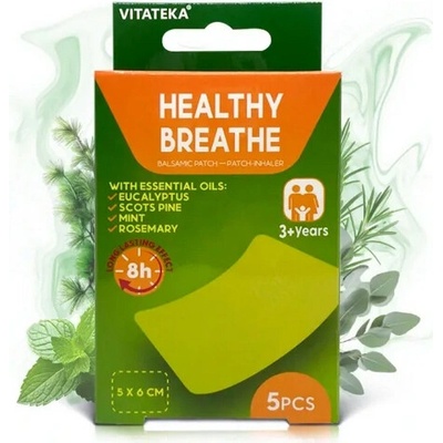 Vitateka Inhalačná náplasť „Zdravé dýchanie“ 5 ks