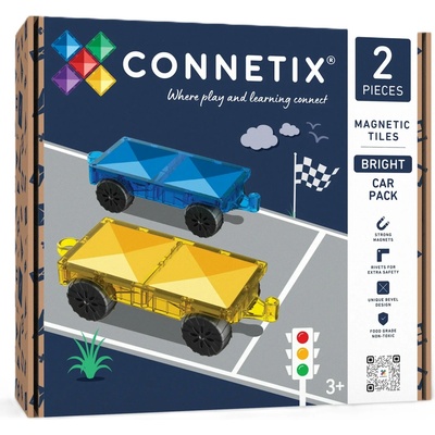 Connetix Bright Car Pack 2 dílků