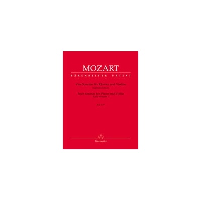 Čtyři sonáty pro klavír a housle Wolfgang Amadeus Mozart – Hledejceny.cz