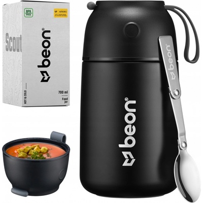 Beon termoska na jídlo 700 ml černá