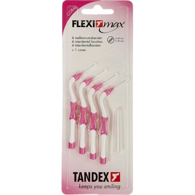 Tandex Flexi Max 0,7 Coral mezizubní kartáček 4 ks – Hledejceny.cz