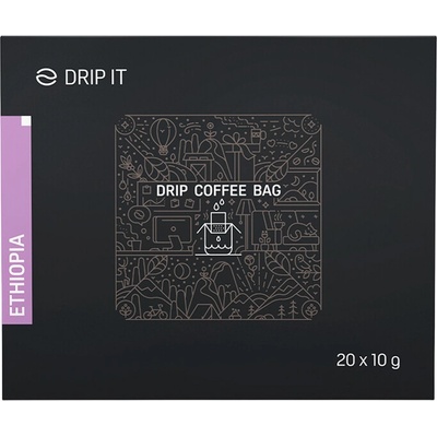 DRIP IT Káva vo filtri Ethiopia Legesse Borsamo 20 x 10 g