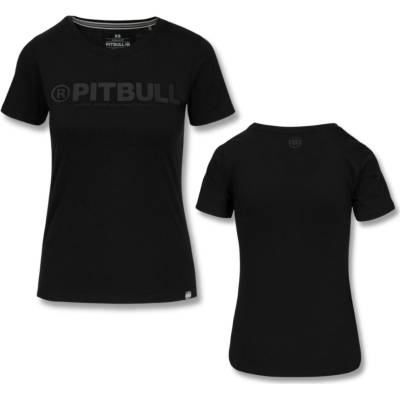 PITBULL WEST COAST TRIČKO DÁMSKE BEZ LOGA ČIERNE BLACK