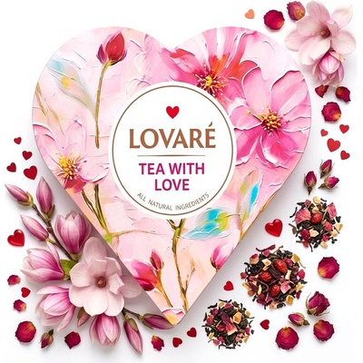 LOVARÉ Lovare Tea With Love 34 pyramid černý čaj 68 g