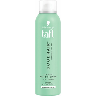 Schwarzkopf Taft Goodhair + Osviežujúci sprej s vôňou sviežeho citróna 150 ml