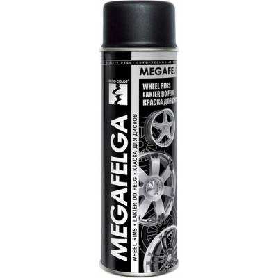 Deco Color Farba na disky akrylová 500 ml čierna matná