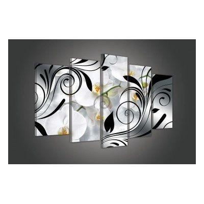 Obraz na plátne viacdielny - OB3442 - Orchidea 100cm x 60cm - S17