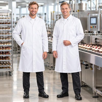 Portwest Plášť BOFIN FOOD s vnitřní kapsou bílá