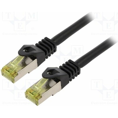Goobay 69406 Patch S/FTP Kat: 6a RJ45 vidlice z obou stran lanko Cu