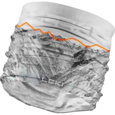 Leki Multiscarf šatka White-black-orange