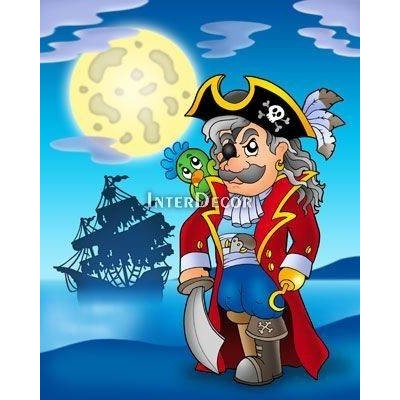 Pirát 1 deska 24x30