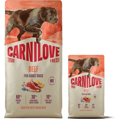 Carnilove True Fresh Dog Beef for Adult All Breeds 16 kg