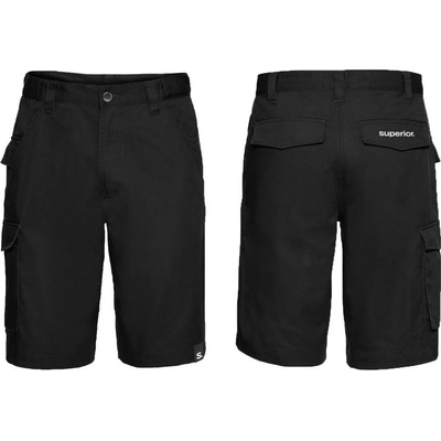 Kraťasy SUPERIOR cargo černé