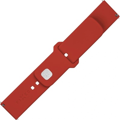 FIXED Silicone Sporty Strap s Quick Release 20mm pro smartwatch, červený FIXSST2-20MM-RD – Hledejceny.cz