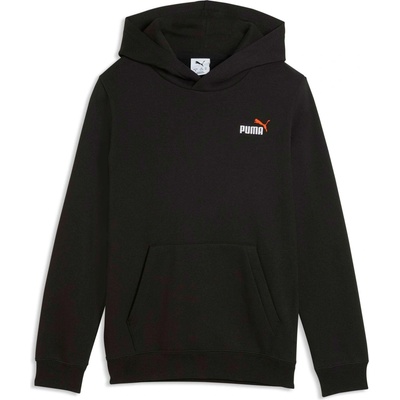 Puma Essentials 2 Col Small Logo Hoodie FL B černá oranžová