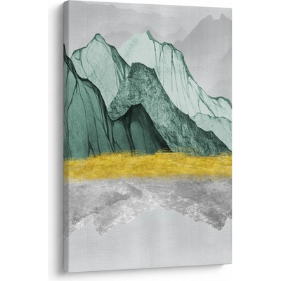 Obraz - Smaragdové hory N⁰2, jednodielny 60x90 cm
