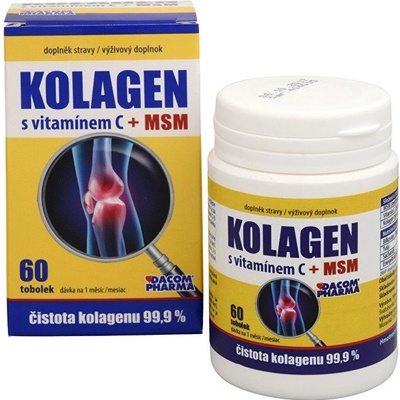 Dacom Pharma Kolagen s Vitamínem C + MSM 60 tablet – Hledejceny.cz
