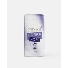 Lyra ČOKOLÁDA na varenie horká 70% 140 g