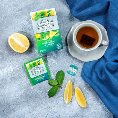 Ahmad Tea Peppermint and Lemon alupack 20 sáčků 1,5
