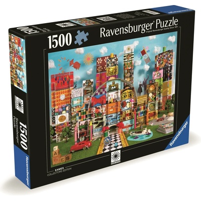 RAVENSBURGER Eames: Domeček z karet Fantazie 1500 dílků