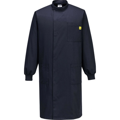 Portwest Plášť AS15 Anti-Static ESD Howie Coat Navy