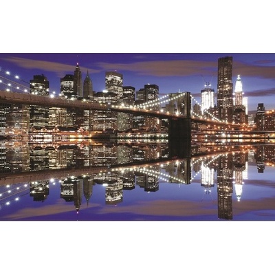 Preinterier FT3241 Fototapeta na stenu Brooklynský most v noci vlies 104cm x 70cm
