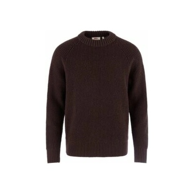 Fjällräven Övik Waffle Knit Men Hnědá