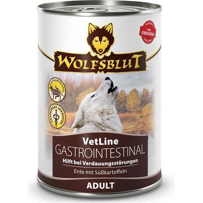 Wolfsblut VetLine Gastrointestinal kachna s batáty 395 g