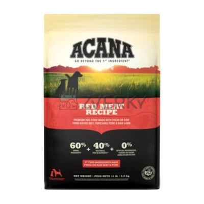 Acana Red Meat Recipe 2 x 11,4 kg