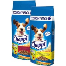 Chappi Mix s hovädzím mäsom s hydinovým mäsom a zeleninou 2 x 13,5 kg