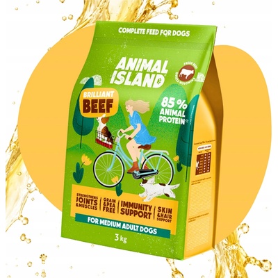 Animal Island Adult Brilliant beef 3 kg