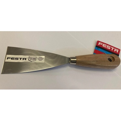 Špachtle nerez FESTA dřev. ručka Šířka břitu: 60 mm 31471