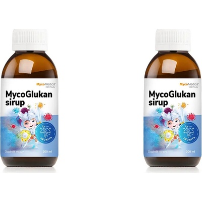 MycoMedica MycoGlukan 2-pack 2 x sirup 200 ml
