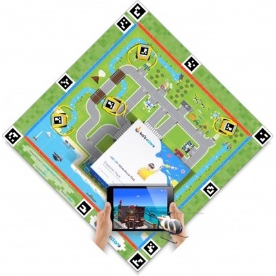 Kai´s Education Kai´s Clan AR a VR podložka Smart City KAI-MAT-SCITY – Hledejceny.cz
