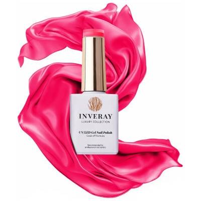 Inveray UV/LED Gél lak N°306 Radiance neonový ružový 10 ml