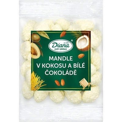 Diana Mandle v polevě z kokosu a bílé čokolády 100 g