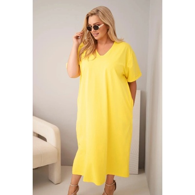 Kesi Plus Size 7084 žlutá