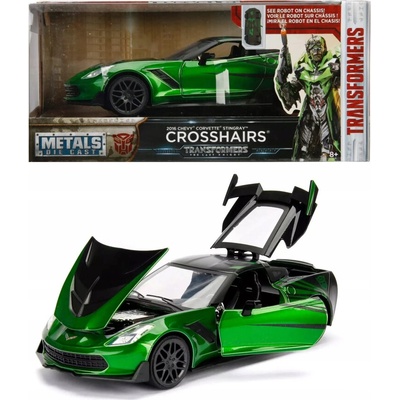 Jada Chevrolet Corvette C7 Coupe Stingray 2014 Crosshairs Transformers V 1:24