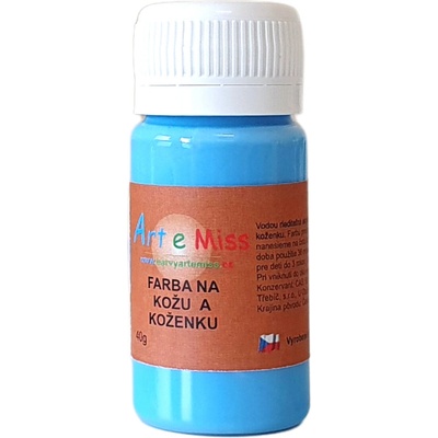 Artemiss Farba na kožu a koženku 83 neón modrá 250 g